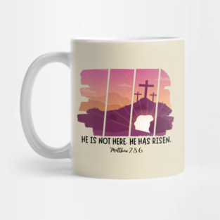 He Has Risen Easter Mug