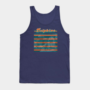 Miami Dolphins Style Tank Top