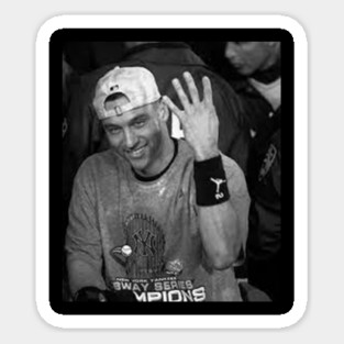 Derek Jeter 20years Aniversary Vintage Style Sticker