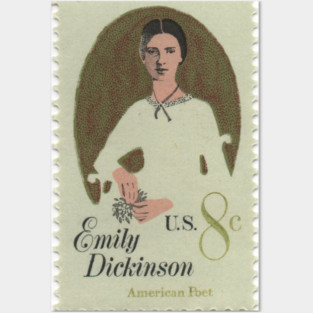 Emily Dickinson Stamp Posters and Art