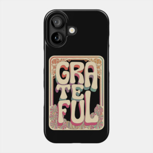 Grateful – Faith-Filled Vintage Typograph Phone Case