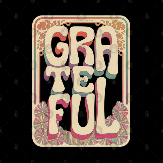 Grateful – Faith-Filled Vintage Typograph by Rox