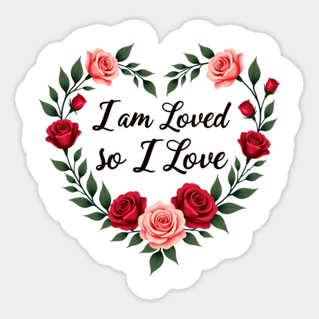 I am Loved so I love - Christian Mom shirt Magnet by Rox