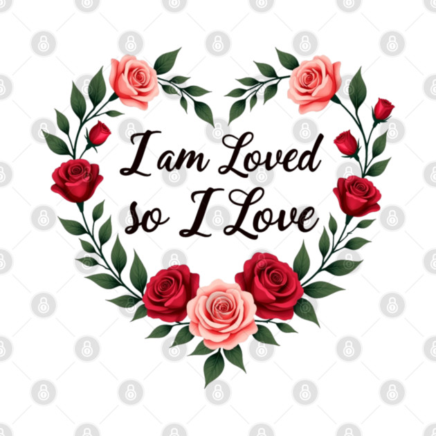 I am Loved so I love - Christian Mom shirt by Rox