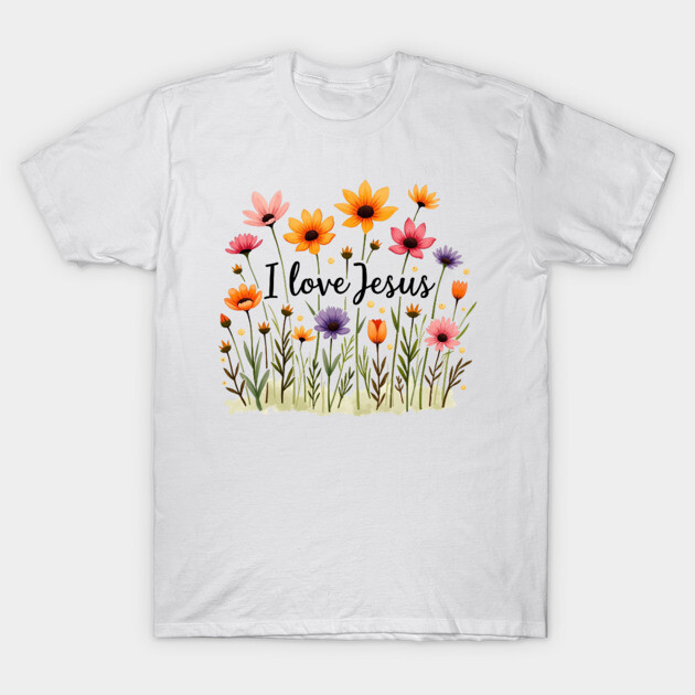 Mom loves Jesus - I love Jesus T-Shirt by Rox