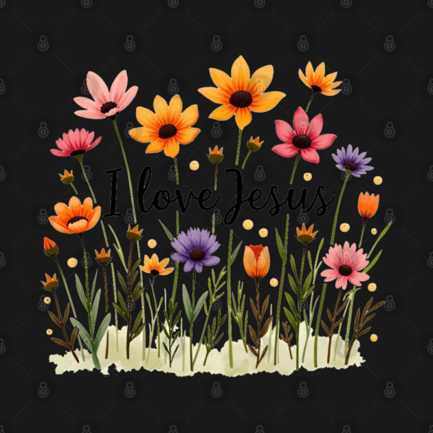 Mom loves Jesus - I love Jesus by Rox