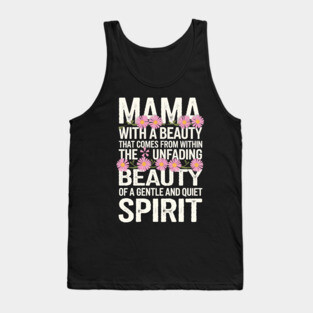 Christian Mama – Gentle and Quiet Spirit (1 Peter 3:4 Inspired) Tank Top
