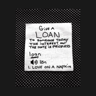 Note on a Napkin T-Shirt