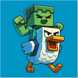 Chicken Jockey Posters and Art