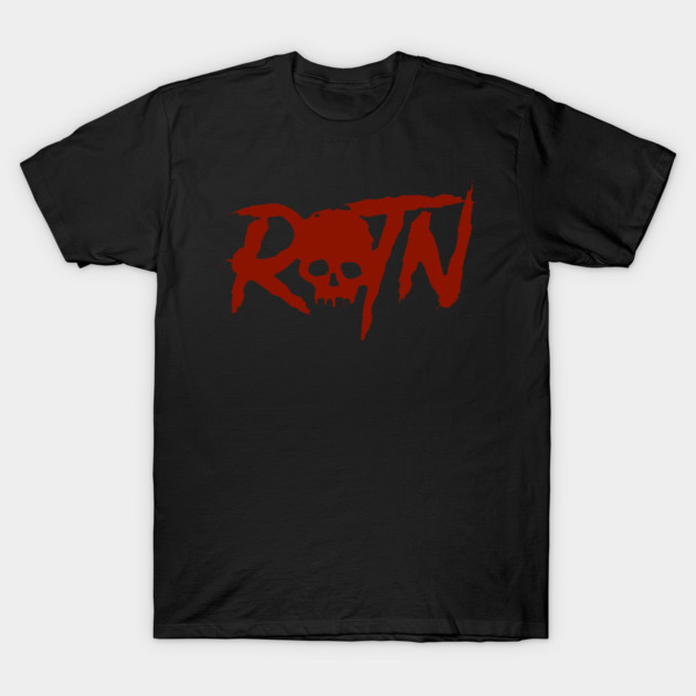 ROTN logo dark red T-Shirt by w0dan