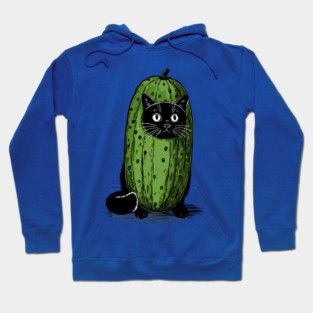 Kitty In A Pickle Costume Color Hoodie
