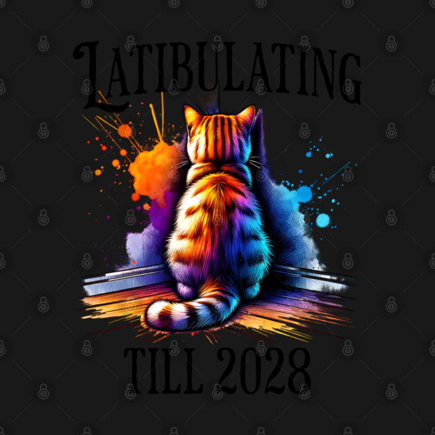 LATIBULATING, Cat sitting in a corner hiding from reality by Luxinda