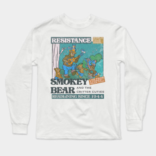 Smokey Bear Resistance band tee Long Sleeve T-Shirt