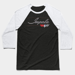 Chevy Impala Logo Accessories Car Baseball T-Shirt