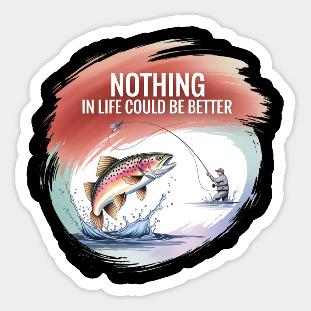 Fly Fishing Magnet by BA