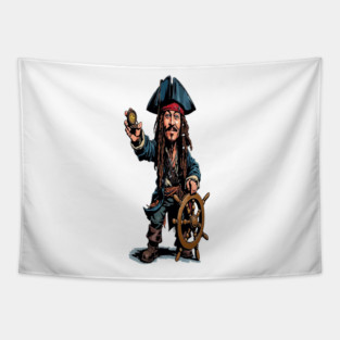 Captain Jack Sparrow Tapestry