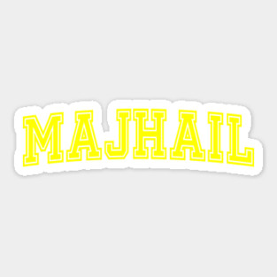 Majhail - A Punjab region - majha block Sticker