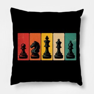 Chess Player Chess Pieces Chess Grandmaster Pillow