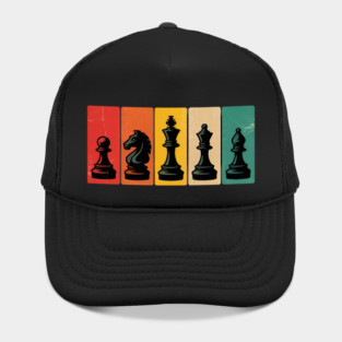 Chess Player Chess Pieces Chess Grandmaster Hat