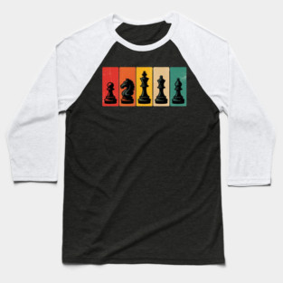 Chess Player Chess Pieces Chess Grandmaster Baseball T-Shirt