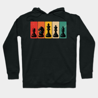 Chess Player Chess Pieces Chess Grandmaster Hoodie