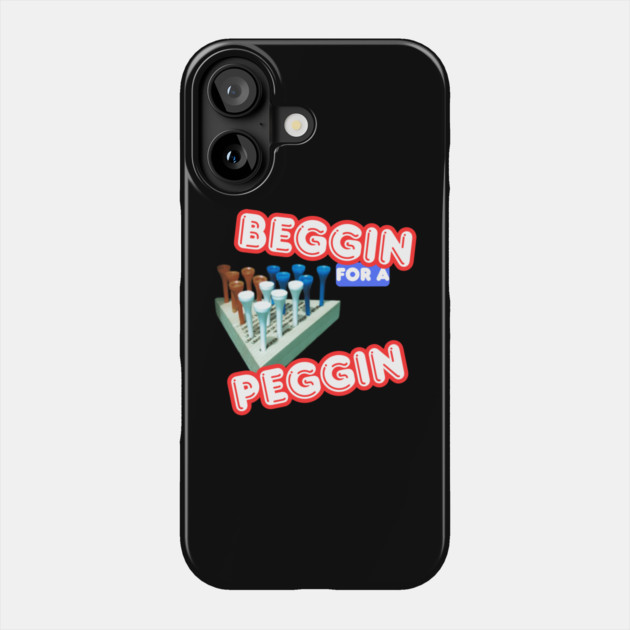 Crackr Barrl Peg Game Phone Case by Low Life Shirts
