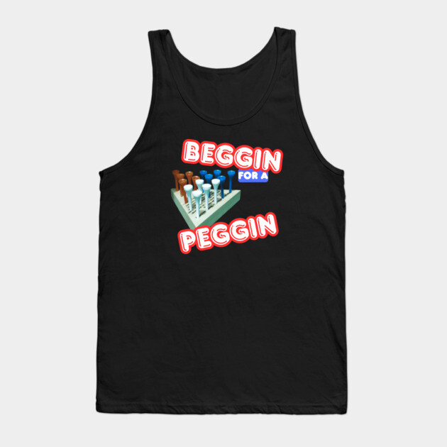 Crackr Barrl Peg Game Tank Top by Low Life Shirts
