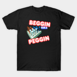 Crackr Barrl Peg Game T-Shirt