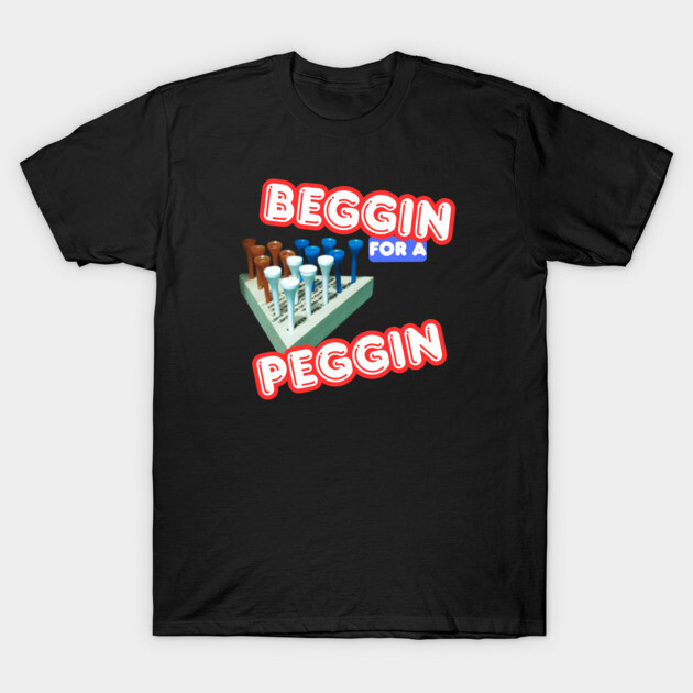 Crackr Barrl Peg Game T-Shirt by Low Life Shirts