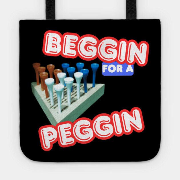 Crackr Barrl Peg Game Tote by Low Life Shirts