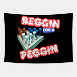 Crackr Barrl Peg Game Tapestry