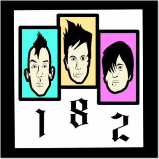Blink-182 Frame Posters and Art
