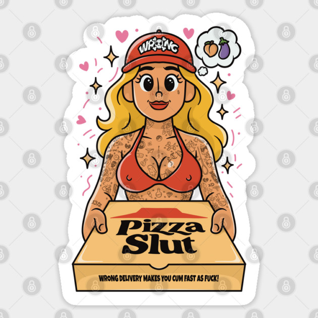 WRONG delivery gone right Sticker by Wrong