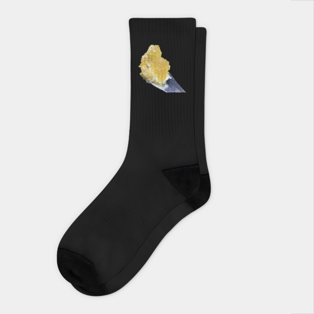 Honey Comb by Terp Thief  - Weed Design Socks by MrGreenGenes420