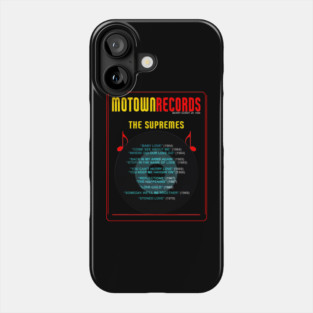 Motown Records - The Supremes Phone Case