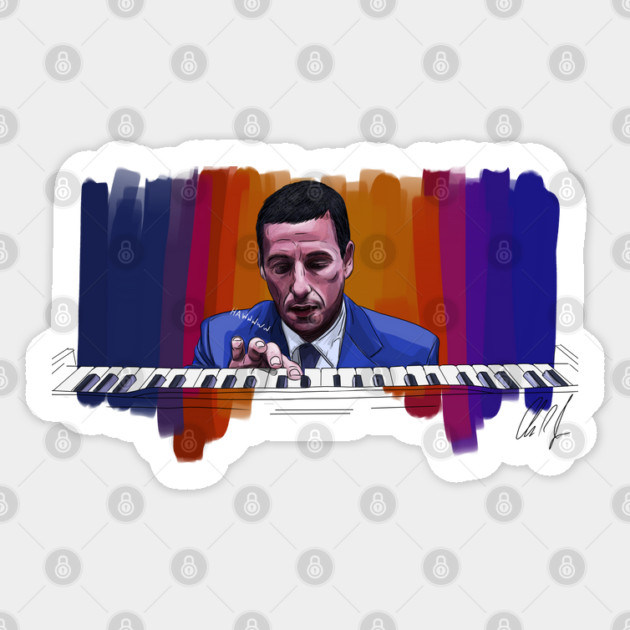 Punch Drunk Love: Barry & the Organ Sticker by 51Deesigns