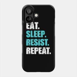 Resist-Penguin Phone Case