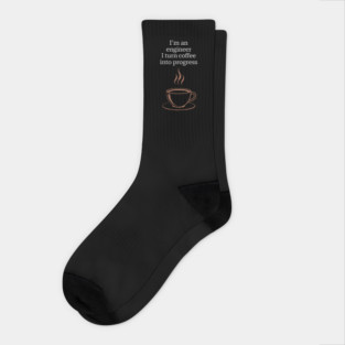 Engineering Funny Saying Socks