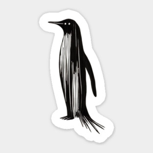 Resist-Penguin Sticker