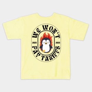 Resist-Penguin Kids T-Shirt