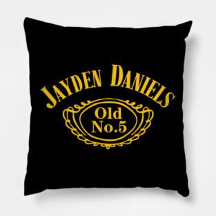 Jayden Daniels Washington D.C. Football Pillow