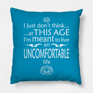 White Lotus Victoria - Uncomfortable Life Pillow