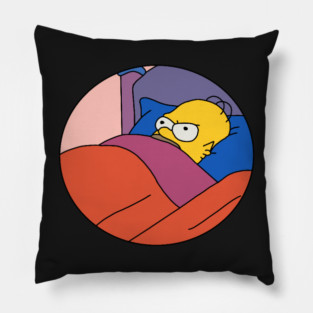 Homer sleeping Pillow