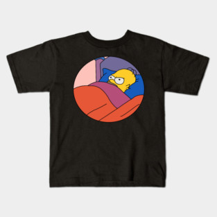 Homer sleeping Kids T-Shirt