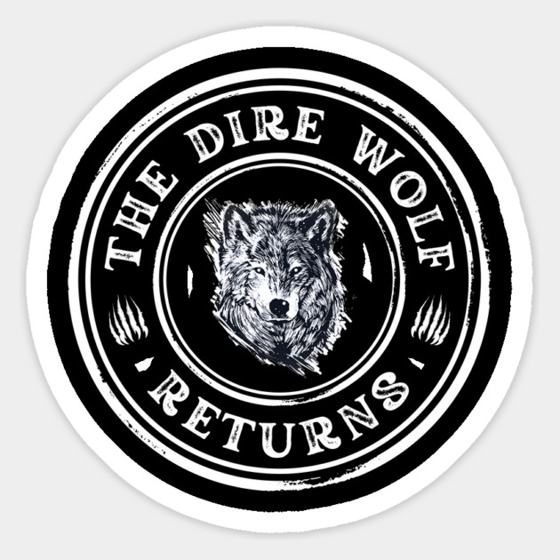 Dire-Wolf Magnet by Creatifly Graphic Tees