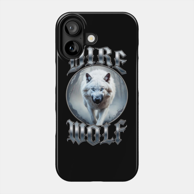 Dire-Wolf Phone Case by Creatifly Graphic Tees
