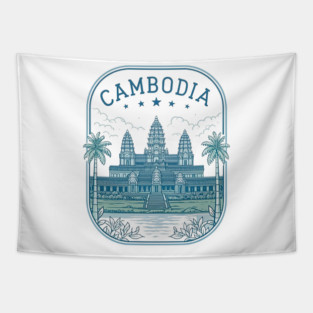 CAMBODIA Tapestry