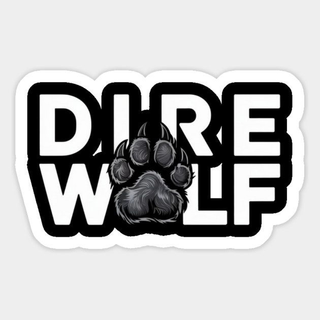 Dire-Wolf Magnet by Creatifly Graphic Tees