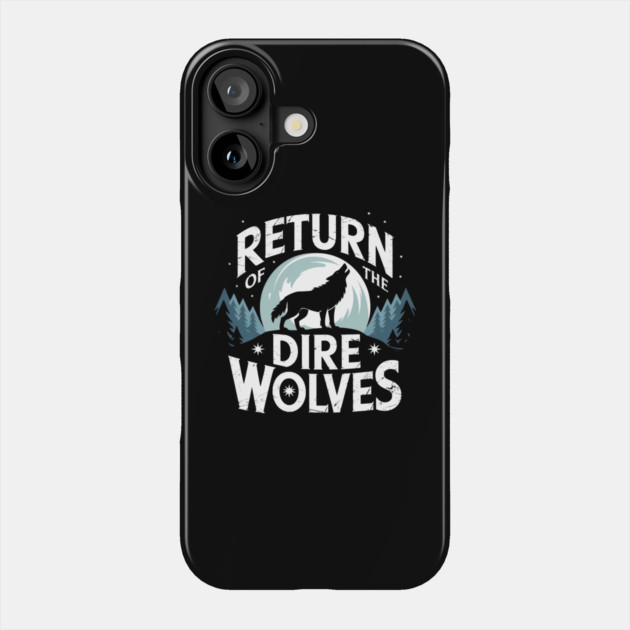 Dire-Wolf Phone Case by Creatifly Graphic Tees