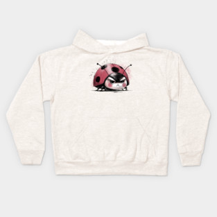 Grumpy Ladybug Kids Hoodie